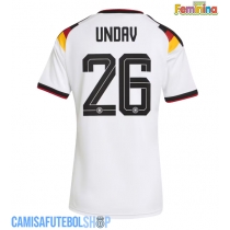 Camisa de time de futebol Alemanha Deniz Undav #26 Replicas 1º Equipamento Feminina Mundo 2026 Manga Curta